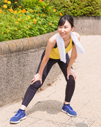 腰痛予防にストレッチ